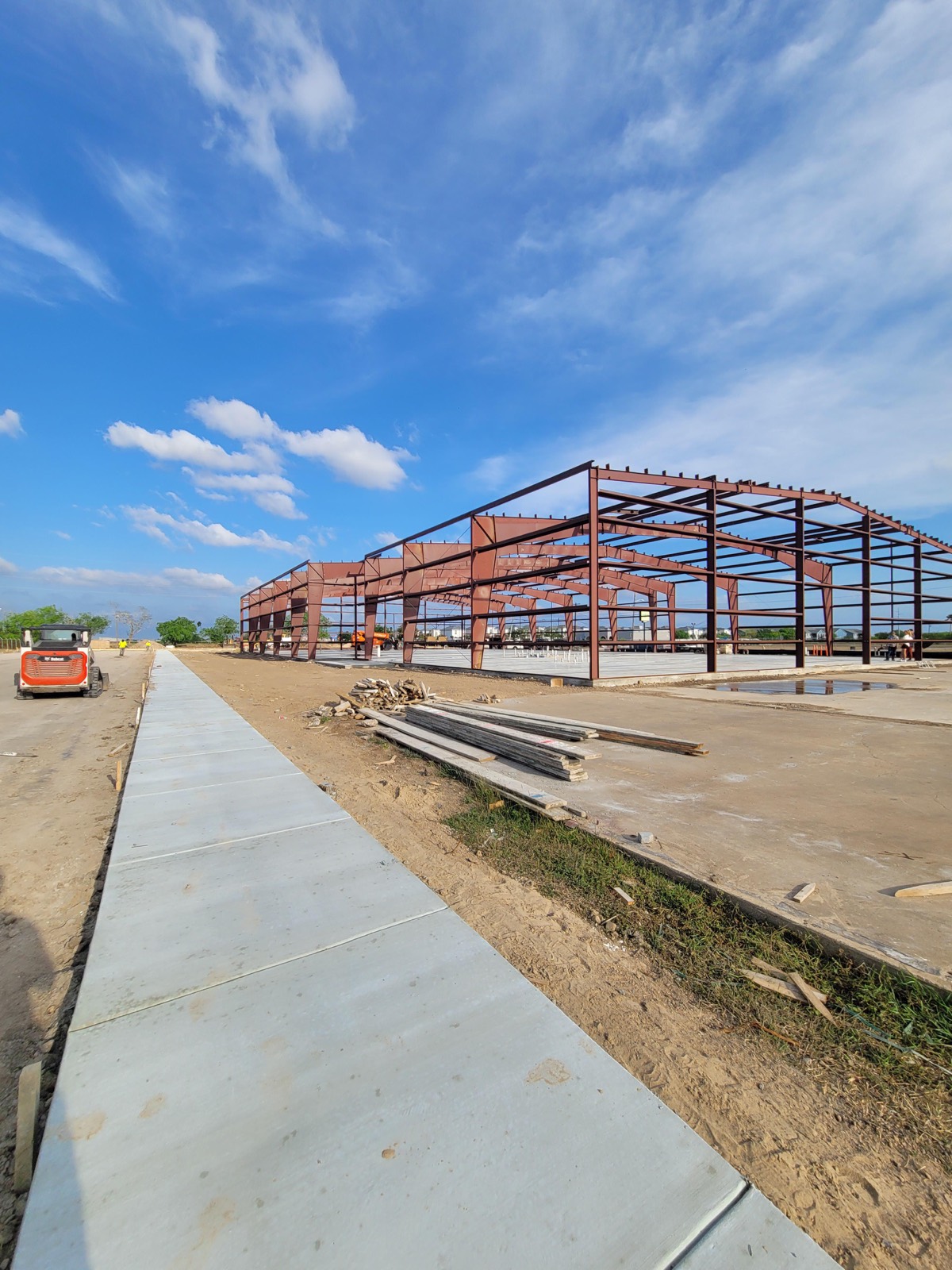 Industrial steel framing