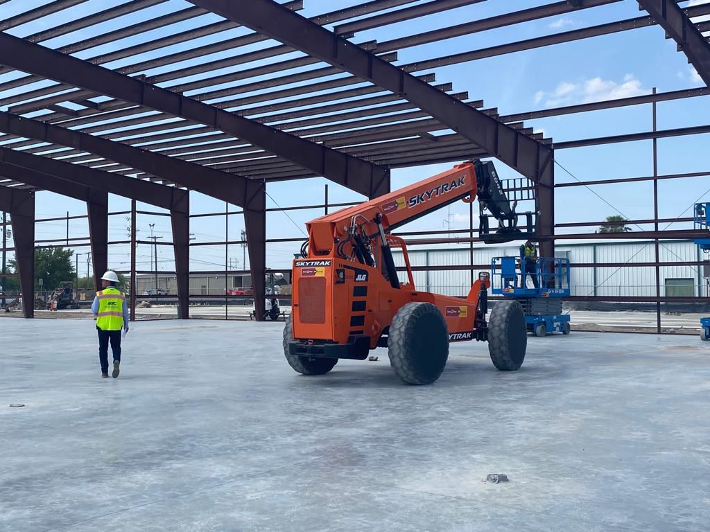 Project manager on site