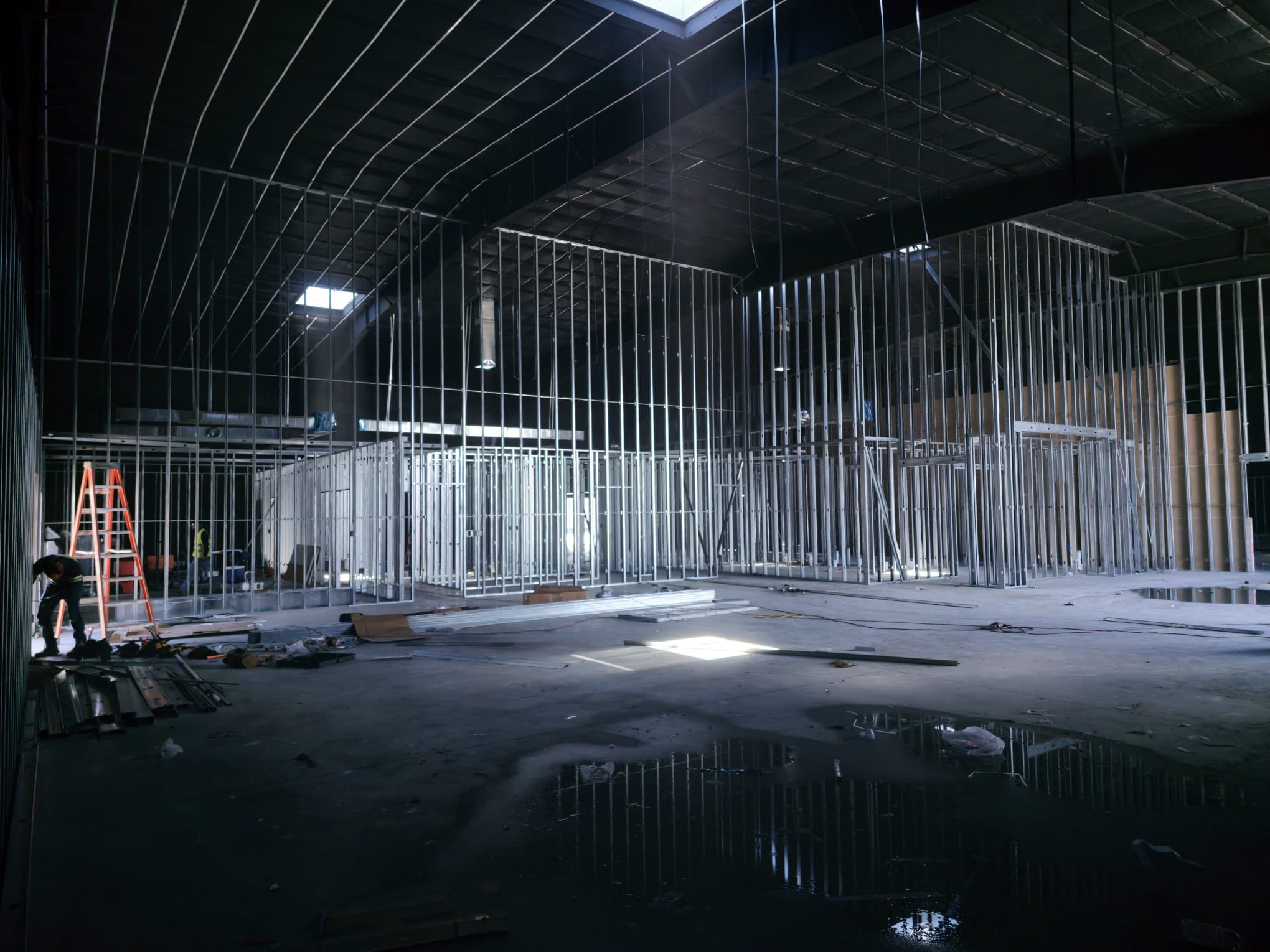 Late stage interior framing